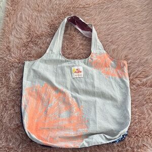 EUC Kealopiko All Aloha Fabric Tote Bag